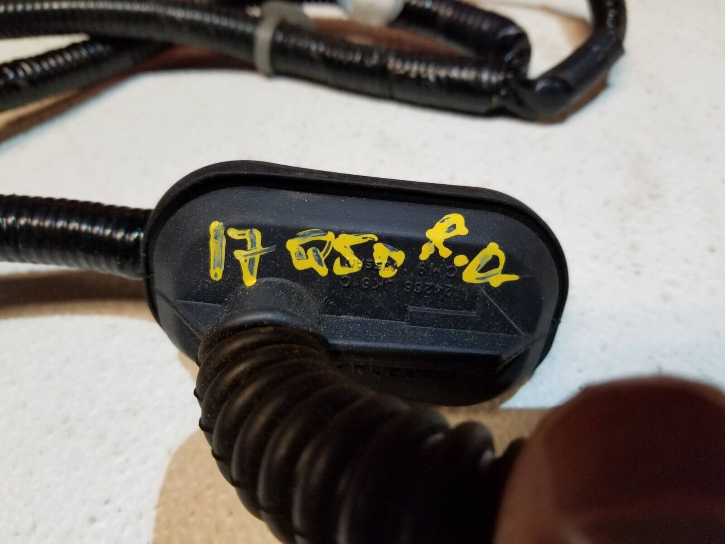 16 17 18 19 Infiniti Q50 Rear Left Driver Door Wire Harness OEM