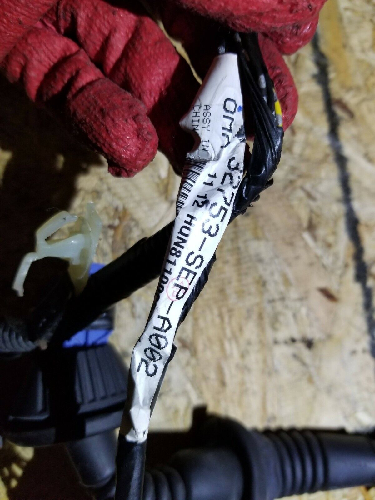 04 05 06 07 08 Acura Tl Type S Rear Right Passenger Door Wire Harness OEM