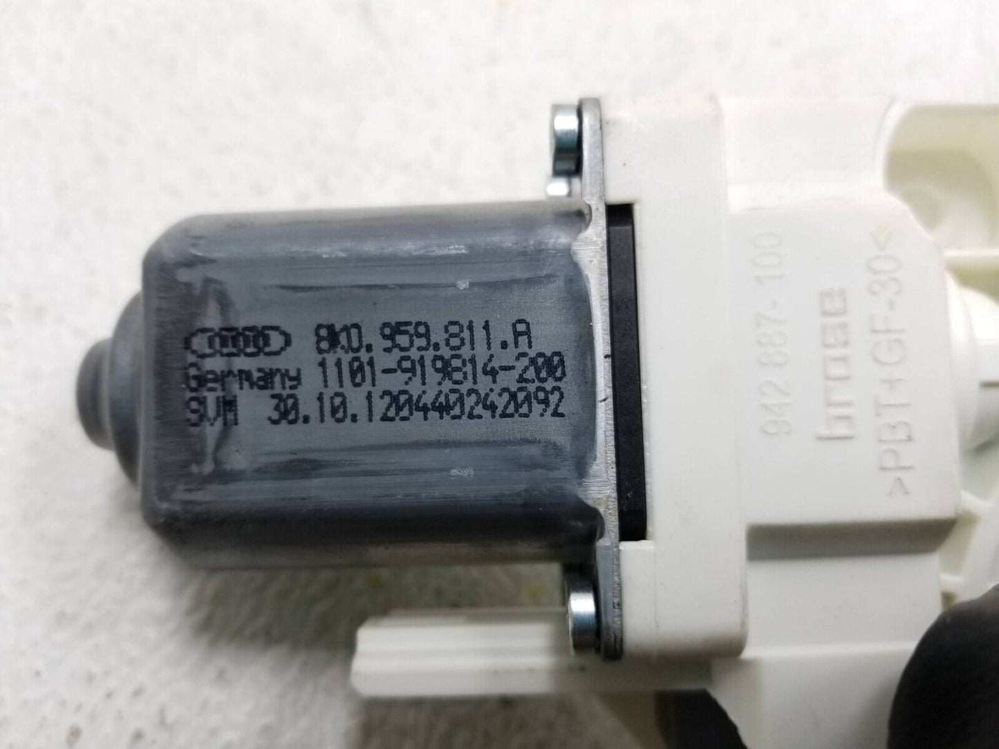 13 14 15 16 Audi A4 S4 Rear Door Window Motor Left Driver Side OEM
