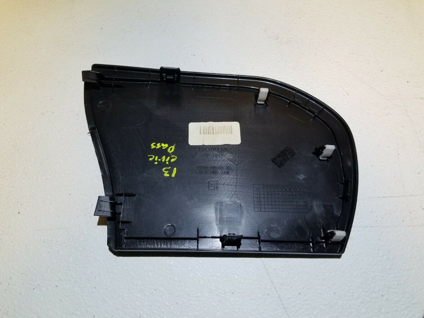 13 14 15 Honda Civic Sedan Dash End Cap Cover Right Pass Side OEM 89k