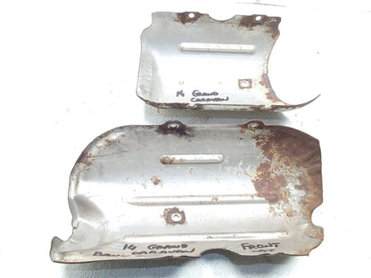 14 15 16 17 Jeep Grand Cherokee Front Cat Heat Shield 2pcs OEM