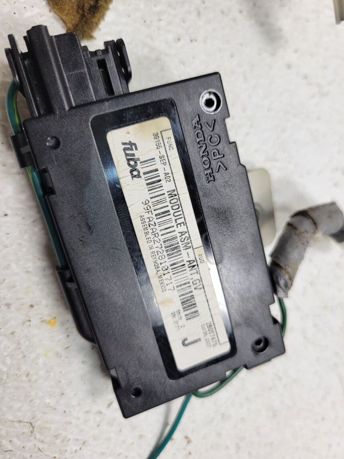 07 08 Acura Tl Type S Antenna Module 39155-sep-a02 OEM