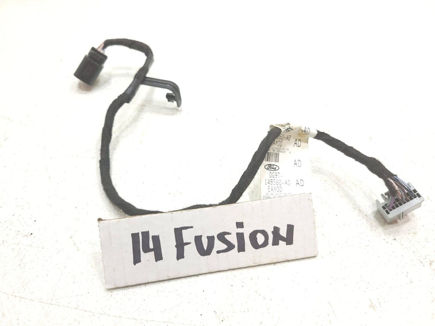 13 14 15 16 Ford Fusion Center Console Cup Holder Wire Wiring Harness OEM