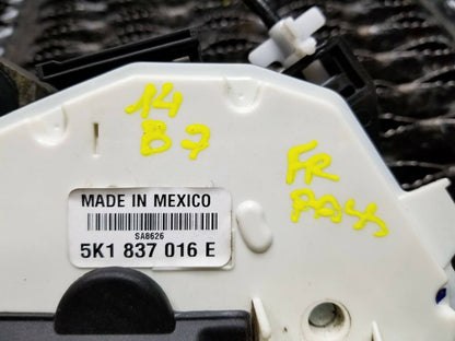 10 11 12 13 14 VW Passat Front Right Passenger Door Lock Latch Actuator OEM 41k