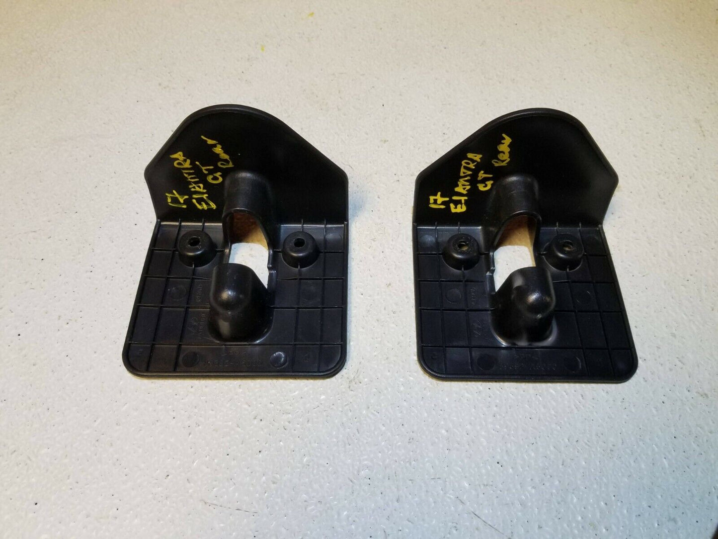 14 15 16 17 Hyundai Elantra Gt Rear Seat Down Fold Lock Trim 2pcs OEM 35k