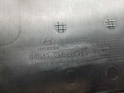 10 11 12 Hyundai Genesis Coupe Center Console Rear Back Trim Panel OEM