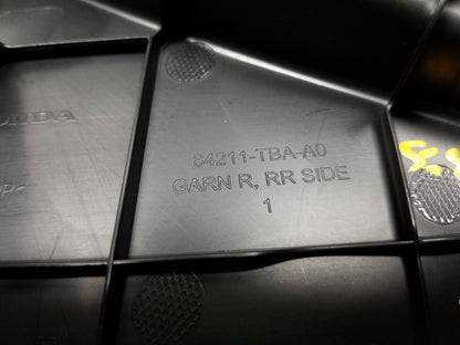 16 17 18 19 20 Honda Civic Sedan Rear Right Pass Side Scuff Plate Trim  OEM