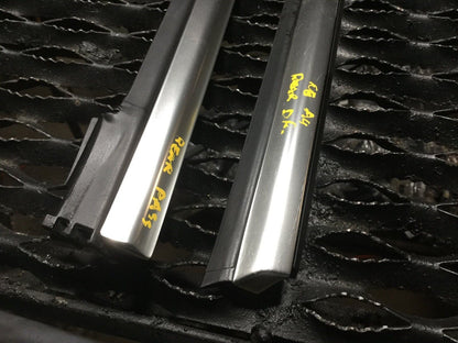 03 04 05 06 Audi A4 B6 Cabrio Door Window Slot Seal Left & Right Pair Trim OEM