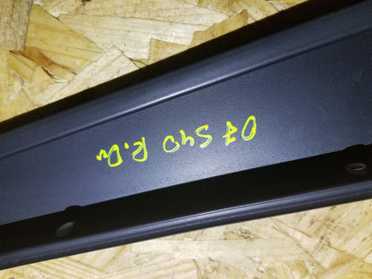 05 06 07 Volvo S40 Rear Left Driver Side Door B Pillar Molding Trim OEM