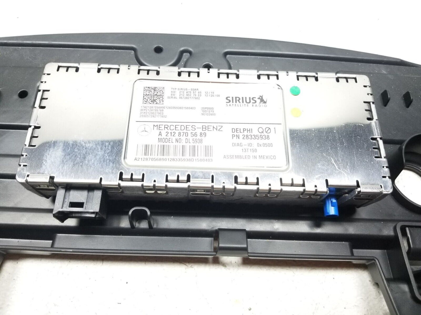 12 13 14 15 Mercedes-benz C300 Sirius Satellite Radio Receiver Module OEM