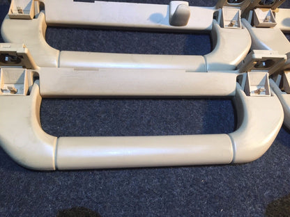 02 03 04 05 BMW E65 Roof Overhead Headliner Grab Handle 4pcs OEM