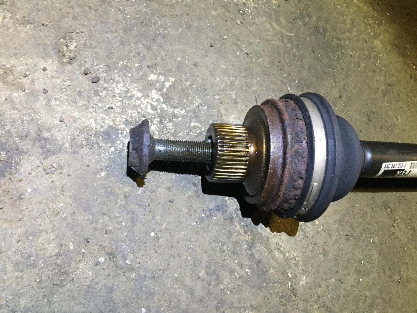 09 10 11 12 Audi A5 Quattro 3.2l Rear Driver Axle Shaft OEM D7