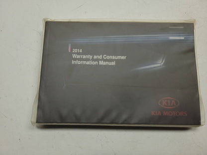 12 13 14 15 Kia Rio Owner's Manual W/ Case OEM