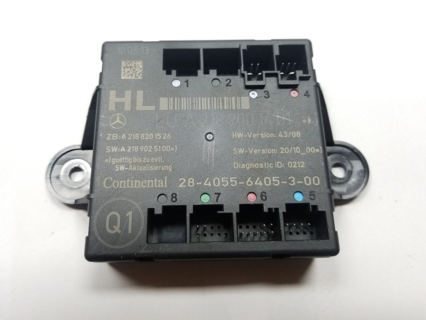 12 13 14 Mercedes-benz C300 Rear Left Driver Side Door Control Module  OEM