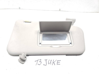 11 12 13 14 Nissan Juke Sun Visor Passenger Side Right OEM
