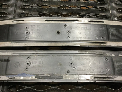 05 06 07 08 Audi A4 Rear Door Sill Trim Left & Right Pair OEM