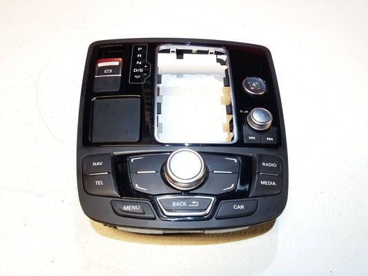 12 13 14 15 Audi A6 Cenetr Console Navigation Radio Media Control Panel OEM