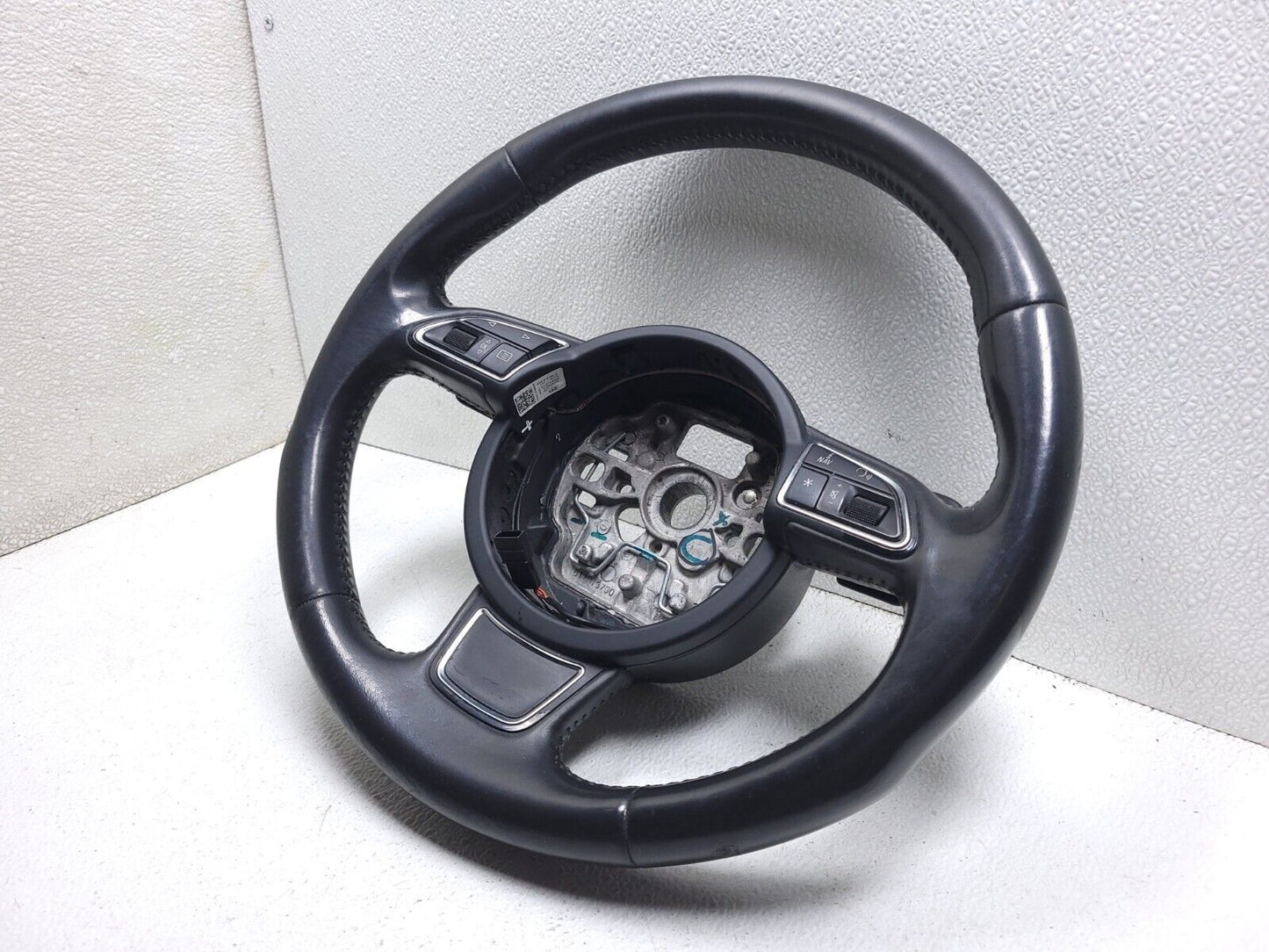 12 13 14 15 16 17 Audi A7 Steering Wheel Black Leather Oem. 4g0419091 S