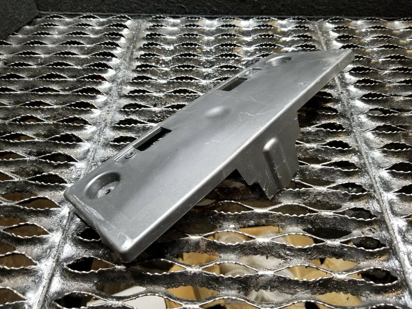 16 17 18 Nissan Sentra Front License Plate Holder Bracket OEM 40k