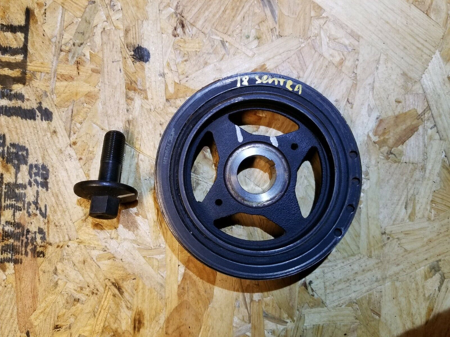 16 17 18 Nissan Sentra 1.8l Crankshaft Pulley Harmonic Balancer OEM 8k Miles