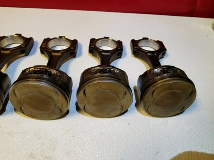 05 06 07 08 Jaguar X-type 3.0l Connecting Rod W/ Piston - Std 6pcs OEM 86k Miles