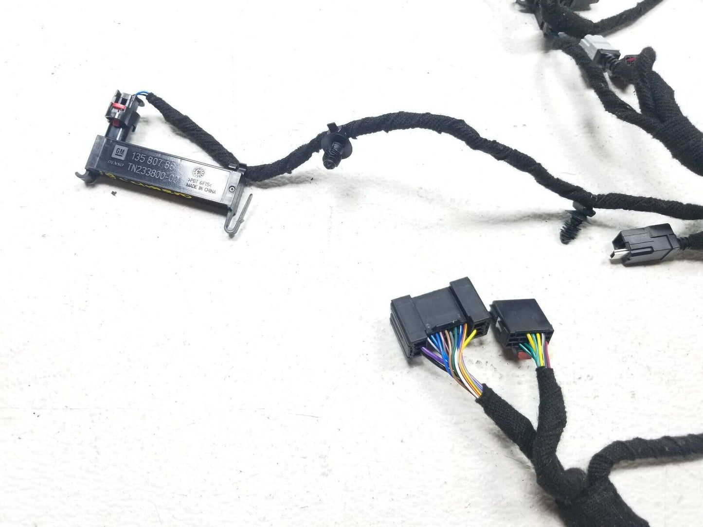 16 17 18 19 20 Chevrolet Camaro Front Floor Console Wire Harness 84446866 OEM