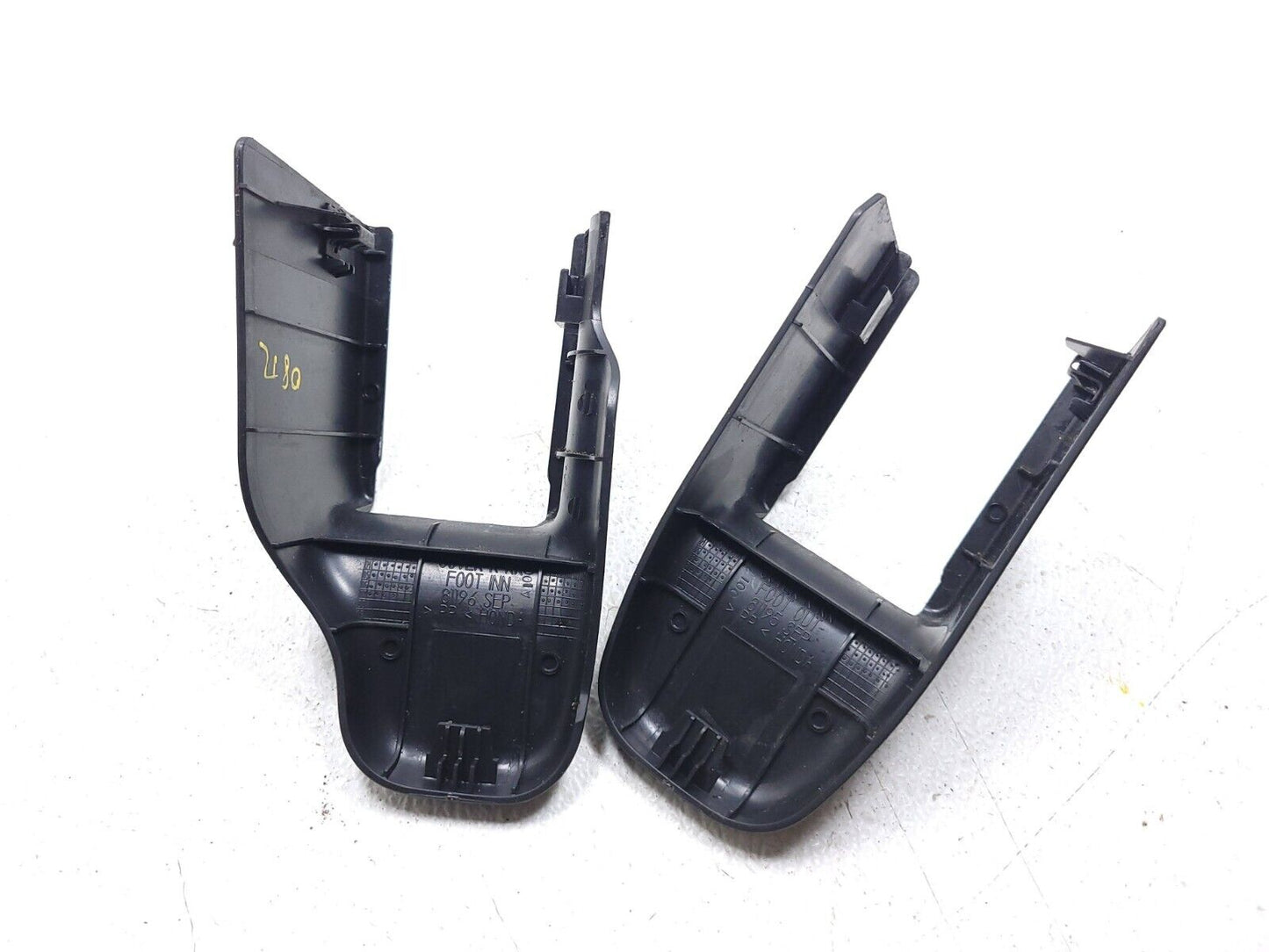 07 08 Acura Tl Type S Front Outer Seat Track Cover 2pcs  OEM