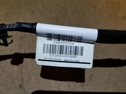 10 11 12 13 14 Hyundai Sonata Rear Right Pass Side Door Wire Harness OEM 55k
