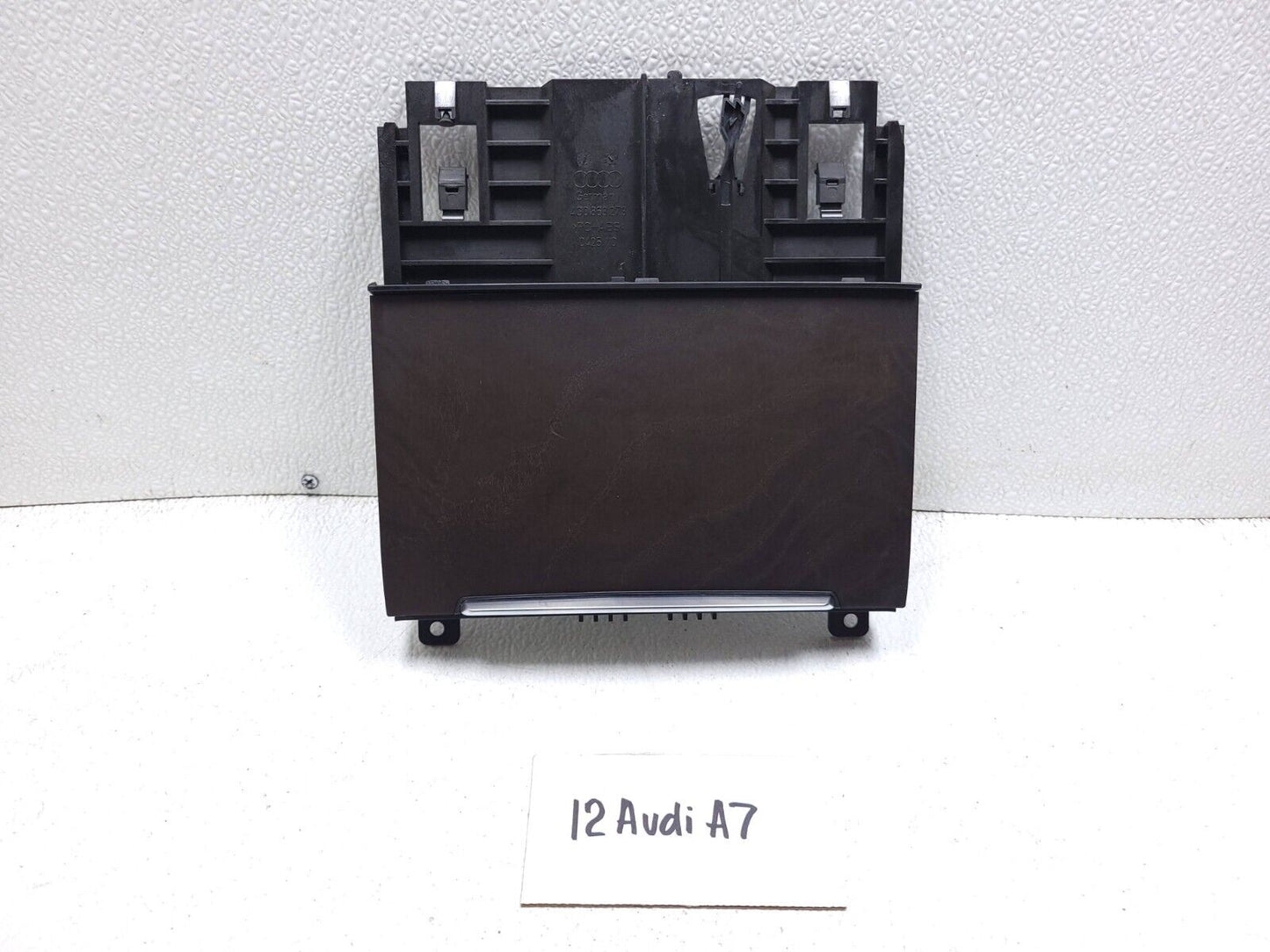12 13 14 15 16 17 Audi A7 Front Center Console Storage Tray OEM