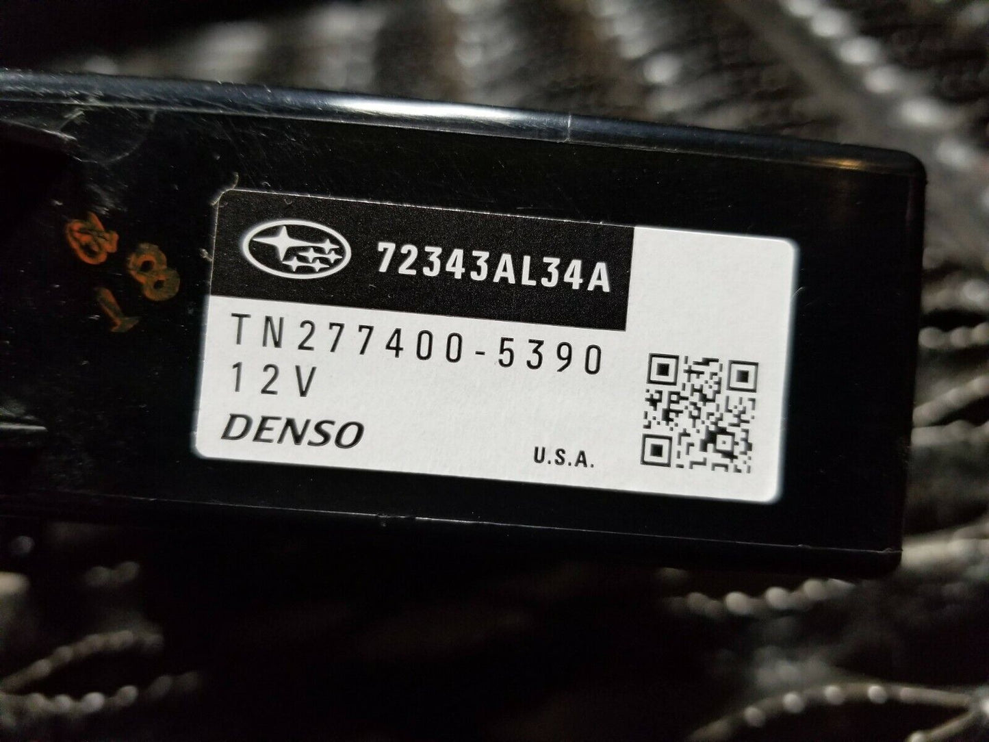 15 16 17 Subaru Legacy Heater Blower Motor Module OEM