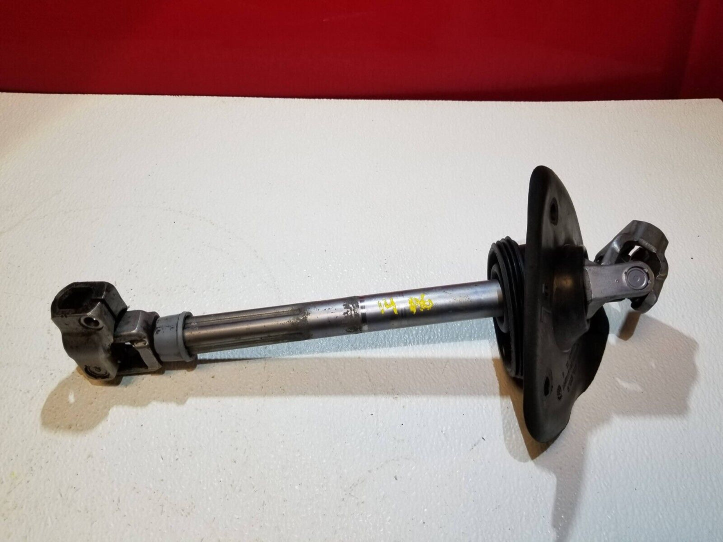 12 13 14 15 Audi A6 3.0t Steering Column Intermediate Shaft W/ Boot Cover OEM