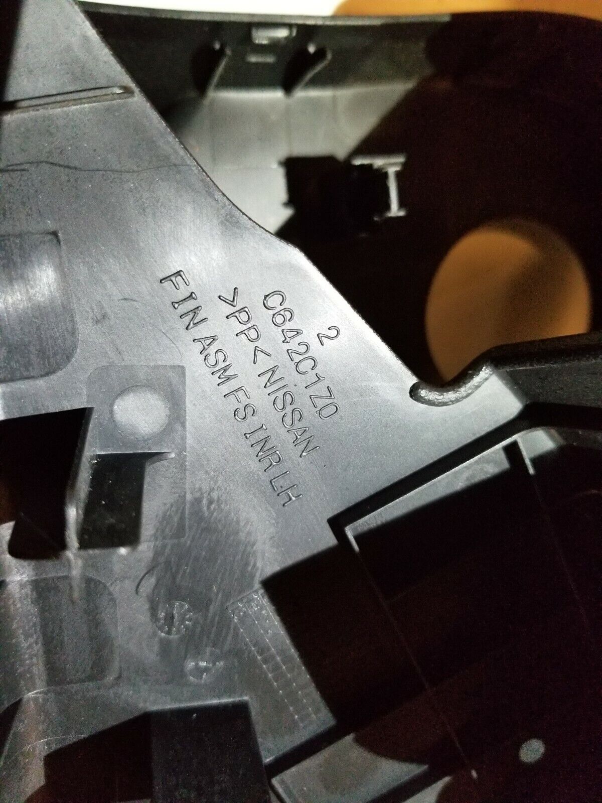 16 17 18 19 Nissan Rogue Front Left Dr Seat Side Cover Trim 6pcs OEM 36k Miles