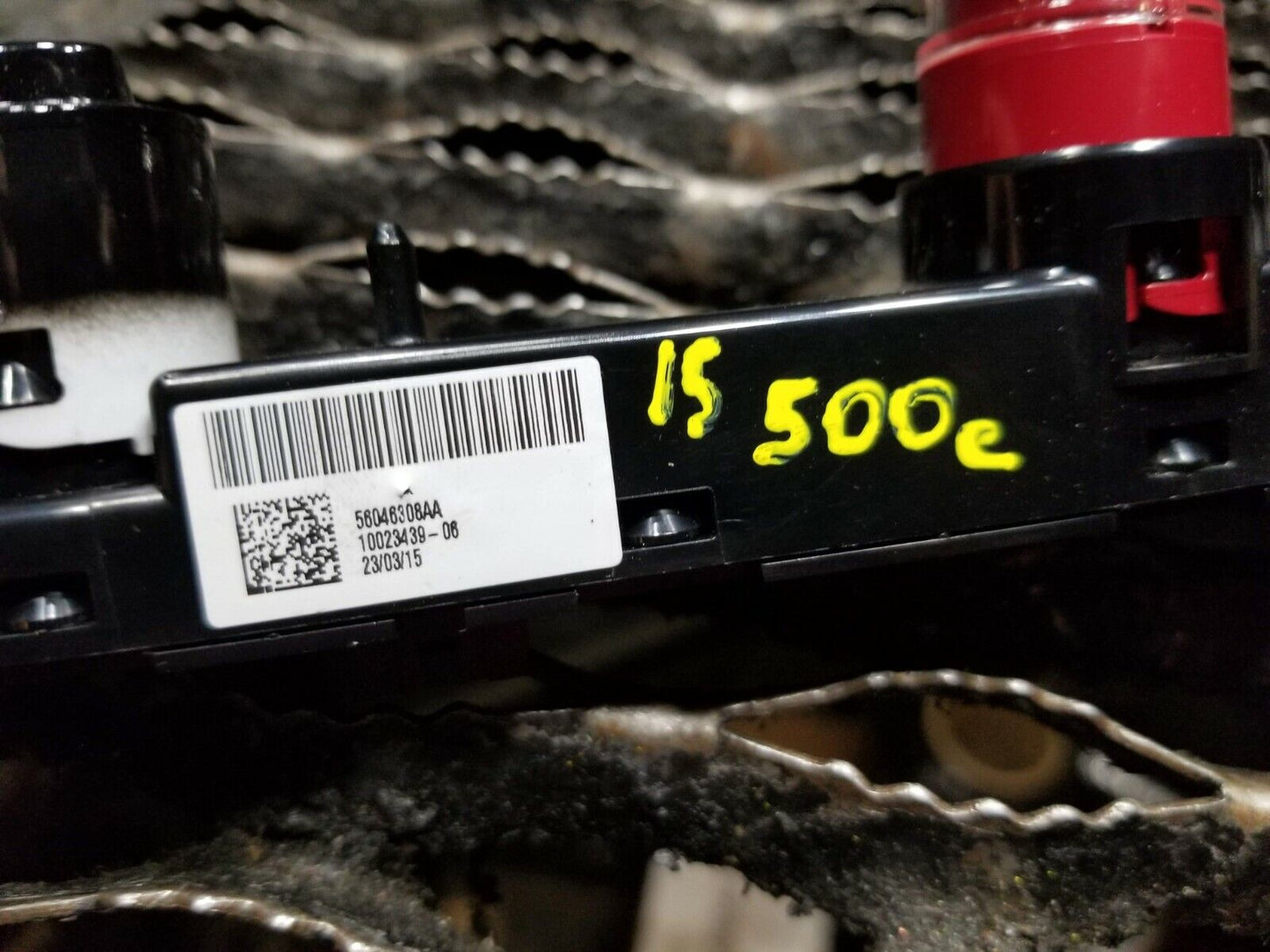 14 15 16 Fiat 500 Hazard Sport Defroster Switch OEM 12k