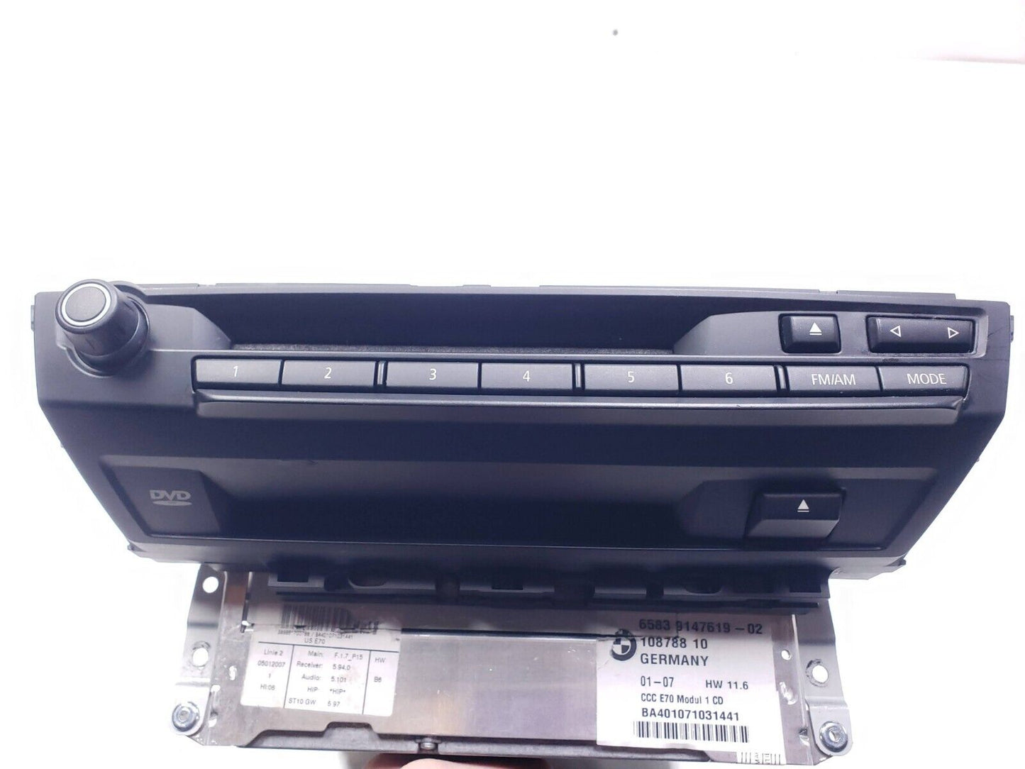 2007-2010 BMW X5 E70 Radio Stereo Cd Player Receiver Navigation System OEM