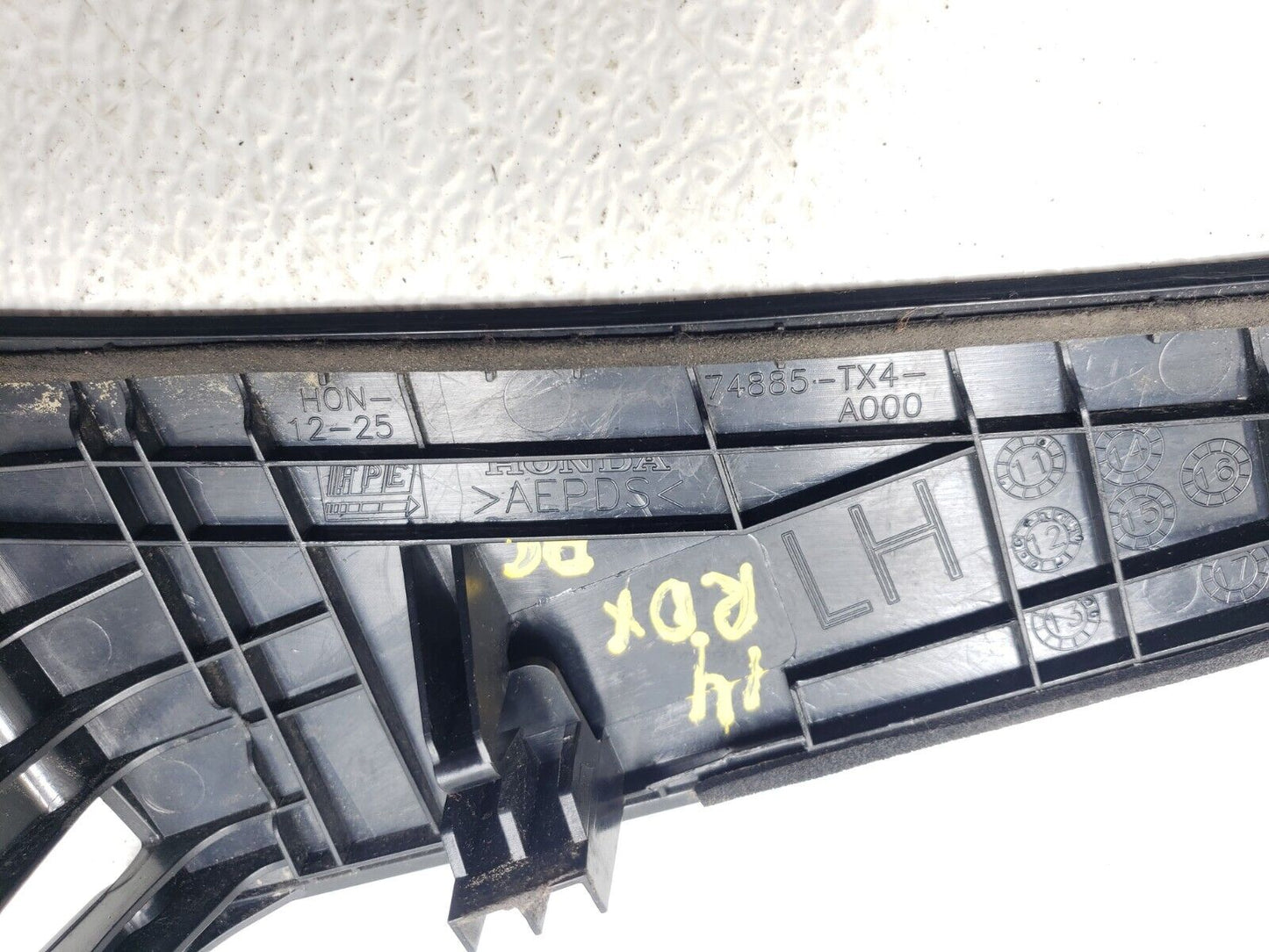 13 14 15 Acura RDX Tailgate Liftgate Hinge Cover Right & Left Pair OEM 80k Miles
