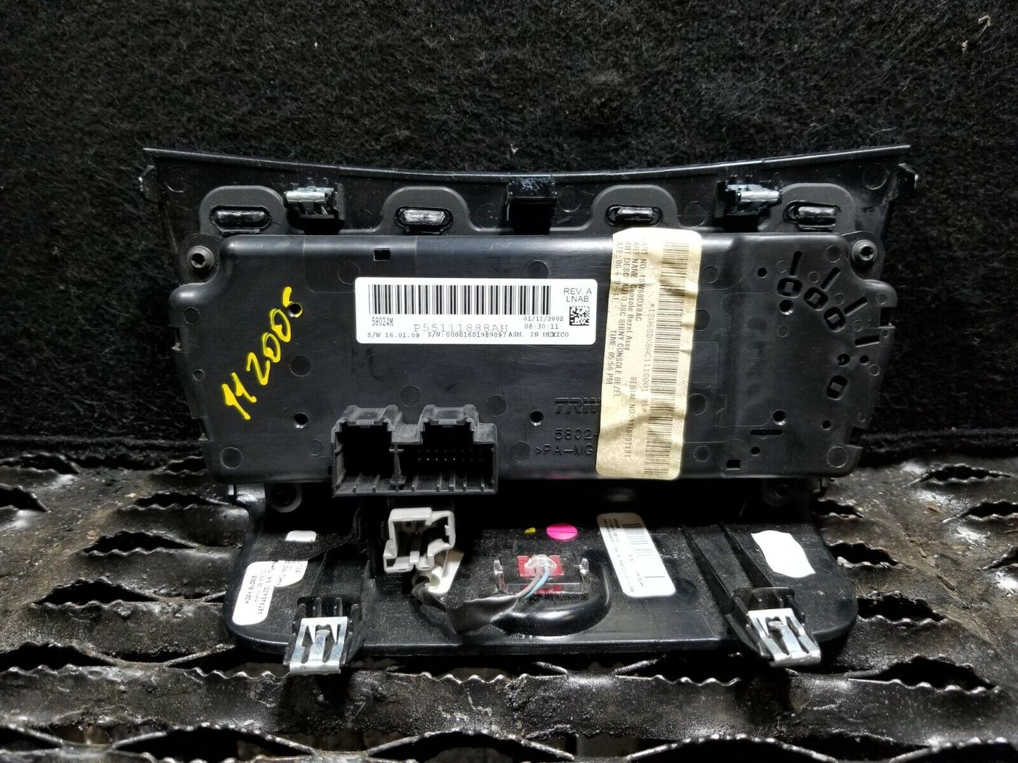 11 12 13 14 Chrysler 200 S A/c Heater Climate Control Panel P55111888ah OEM