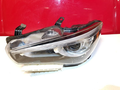 16 17 Infiniti Q50 Headlight Left Driver Side OEM