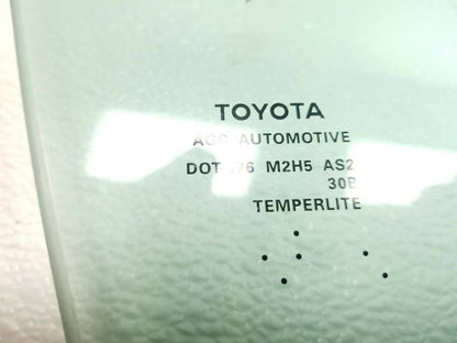 12 13 14 Toyota Camry Front Right Passenger Side Door Window Glass OEM 94k