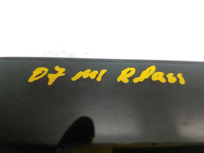 06 07 08 09 10 11 Mercedes Ml500 Rear Door Window Glass Right Pass Side OEM