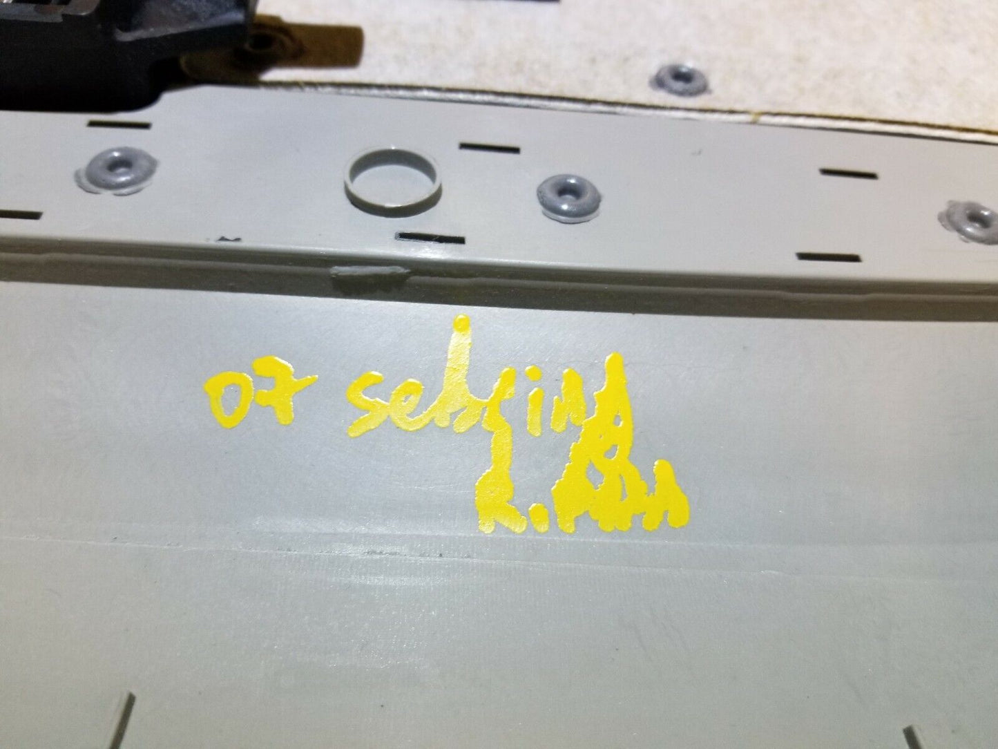 07 08 09 10 Chrysler Sebring Rear Passenger Door Trim Panel (trim: P8j1) OEM