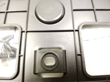 18-21 Hyundai Kona Front Bumper License Plate Holder Bracket OEM 29k Miles