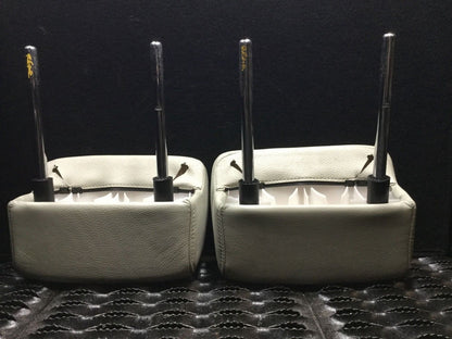 04-10 Saab 9-3 93 Convertible Rear Seat Headrest Left Right Pair OEM