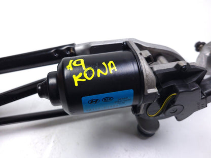 18-21 Hyundai Kona Windshield Wiper Motor W/ Linkage OEM 29k Miles