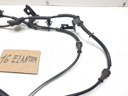 14 15 16 Hyundai Elantra Rear ABS Wheel Speed Sensor Lh&rh 2pcs OEM