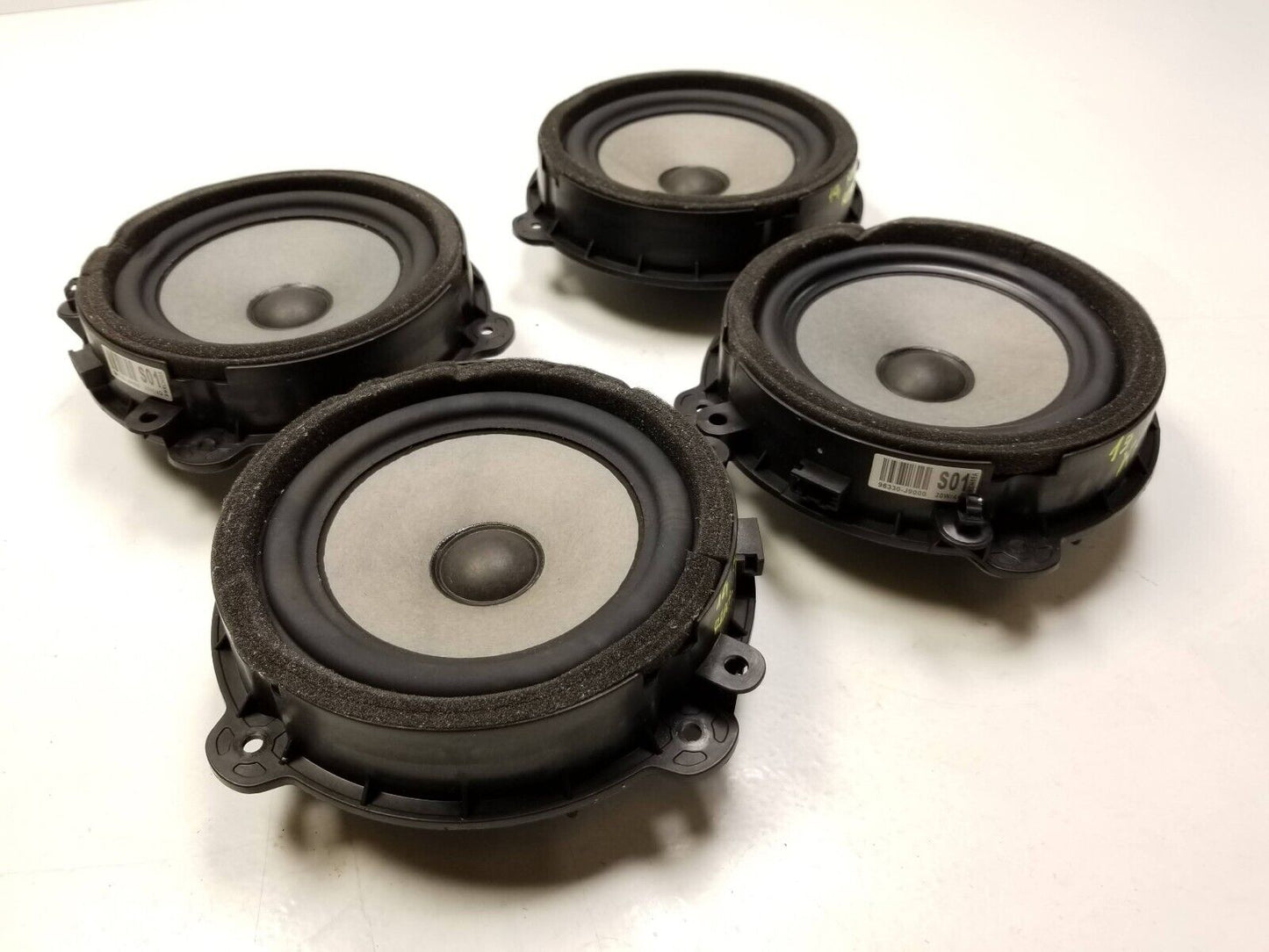 18-21 Hyundai Kona Door Speaker 4pcs 96330-j9000 OEM 29k Miles