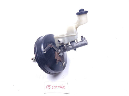 03 - 08 Toyota Corolla Power Brake Booster W/ Master Cylinder 131010-11730 OEM