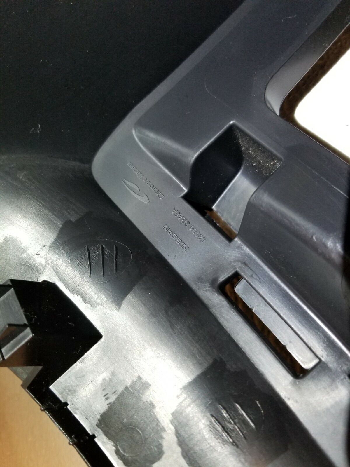 13 14 15 16 Nissan Versa Sdn Lower Extension Center Dash Trim Cover OEM