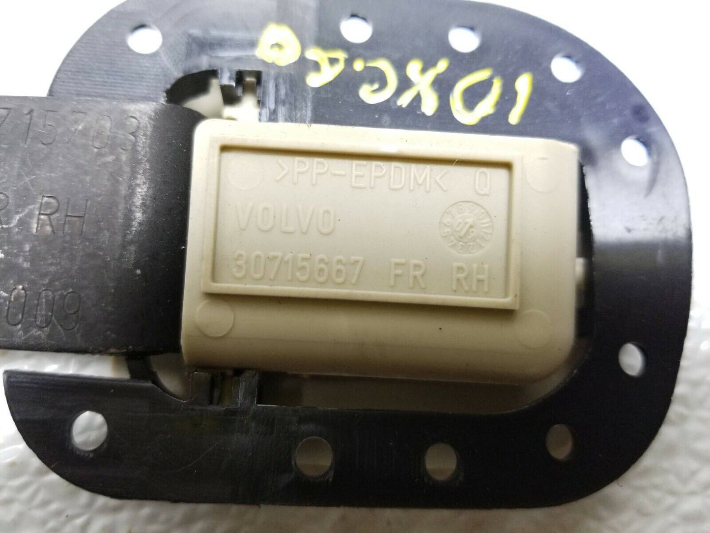10 11 12 13 Volvo XC60 Front Headliner Grip Handle Bracket Pair OEM