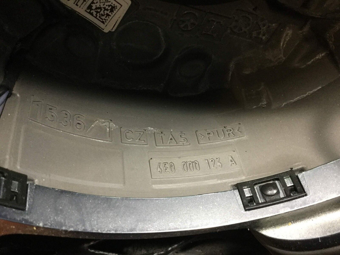 04 05 06 07 08 09 Audi A8 D3 Steering Wheel Leather 4 Spoke OEM 4e0000124a