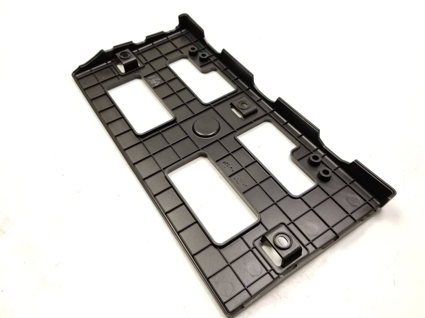 18-21 Hyundai Kona Front Bumper License Plate Holder Bracket OEM 29k Miles